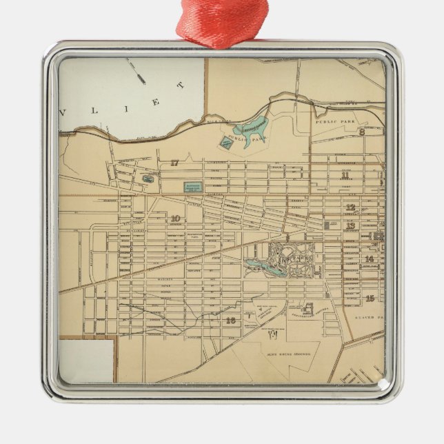 Albany Metal Ornament (Front)