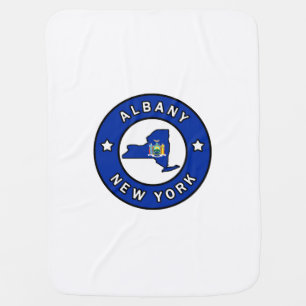 Albany New York Baby Blanket