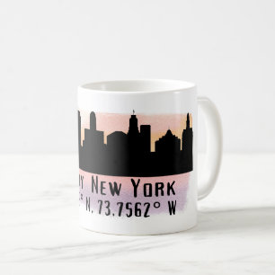 Albany NY City Skyline    Coffee Mug