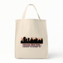 Albany NY City Skyline 