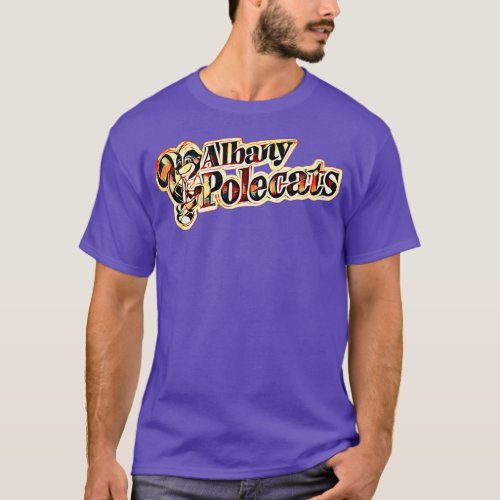 Albany Polecats Baseball T_Shirt