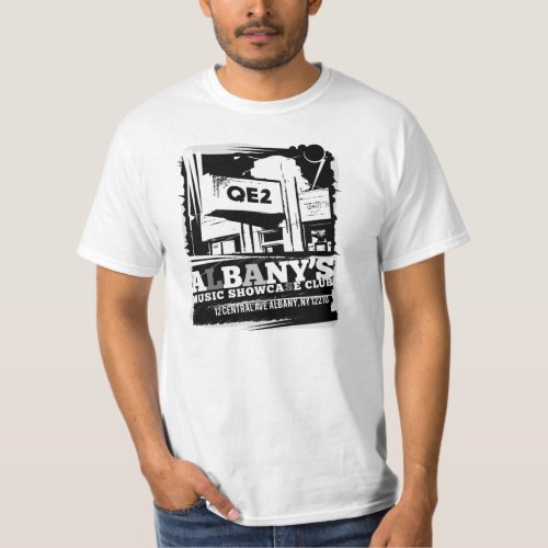 Albany QE2 Vintage Retro T_Shirt