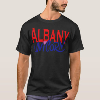 Albany Unicorn New York Raised Me 2 T-Shirt