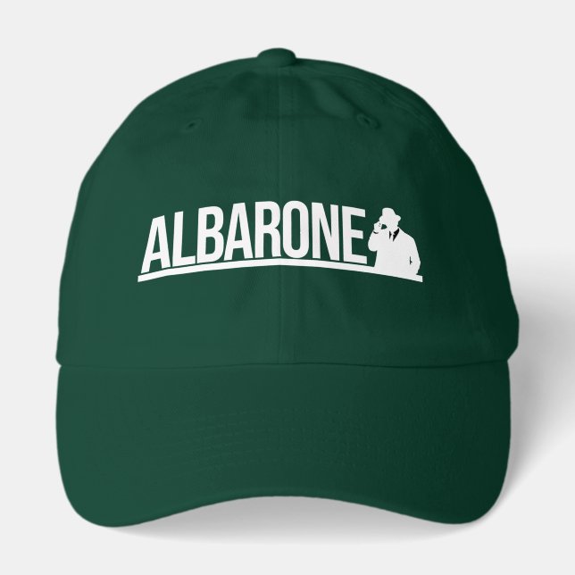 Albarone Gangster Silhouette Hat Design 2 (Front)
