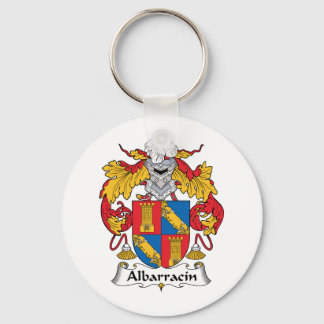 Albarracin Family Crest Keychain