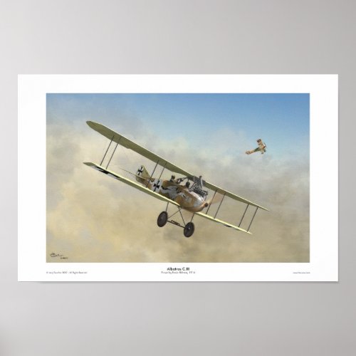 Albatros CIII Poster