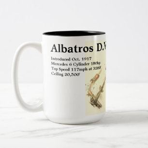 Albatros D.Va Two-Tone Coffee Mug