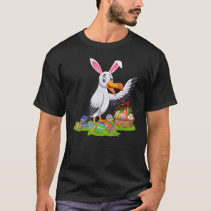 Albatross Bird Easter Egg Hunt Bunny Albatross Eas T-Shirt