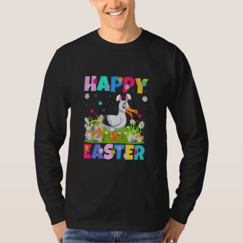 Albatross Bird Happy Easter Bunny Albatross Easter T_Shirt