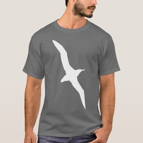 Albatross Bird T_Shirt White