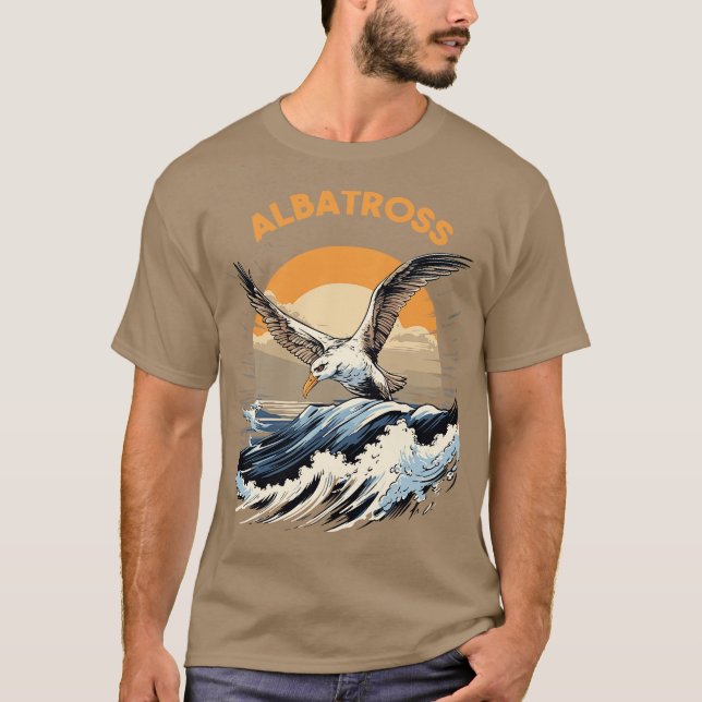 Albatross catch fish T-Shirt (Front)