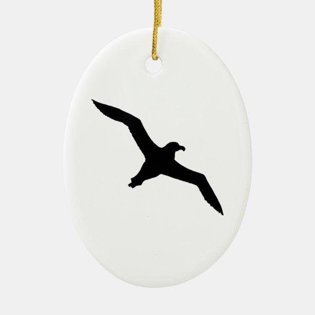 Albatross Ceramic Ornament (Front)