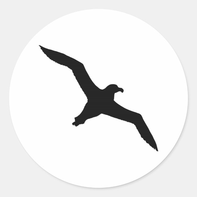 Albatross Classic Round Sticker (Front)