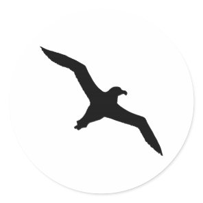 Albatross Classic Round Sticker