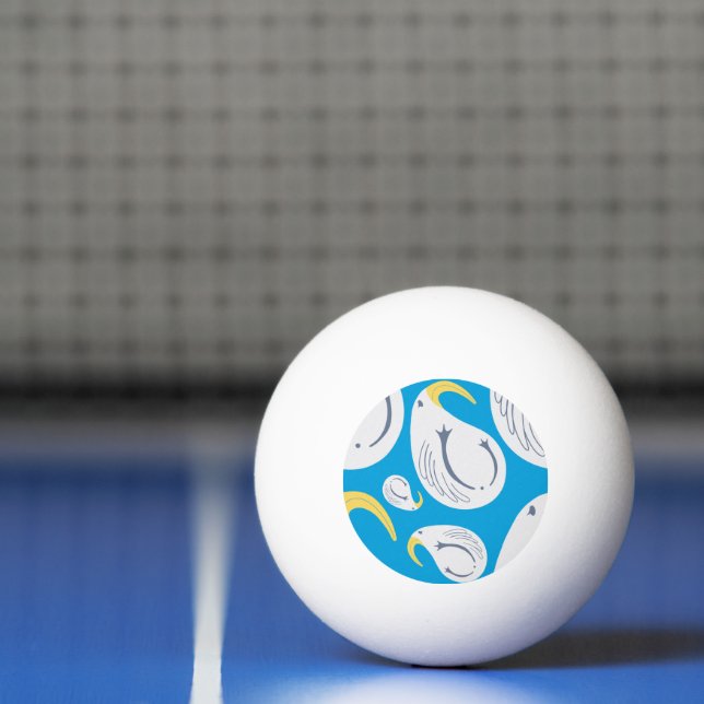 Albatross - Ocean Theme Ping Pong Ball (Net)