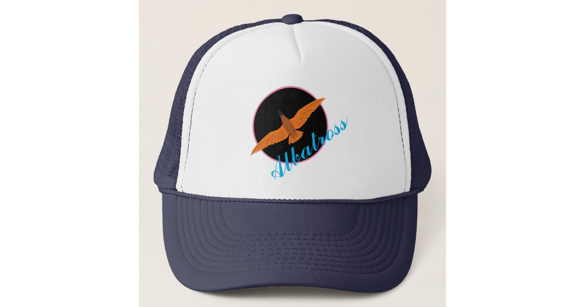 albatross trucker hat