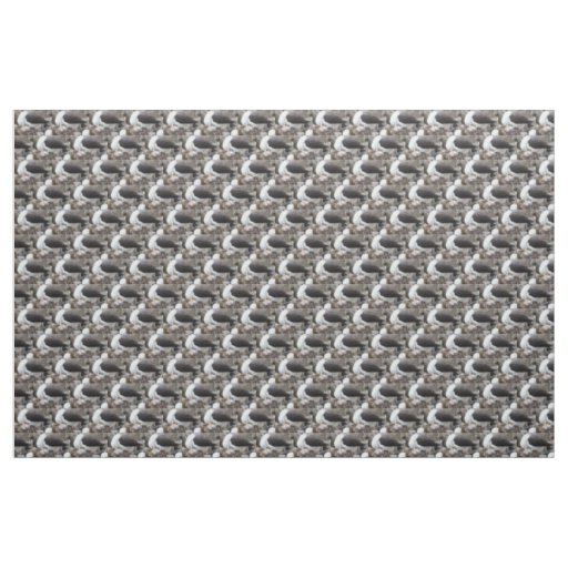 Albatross with a chick fabric