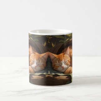 "Albedo Base-XL Morphing Mug - Small Cats Sleeping