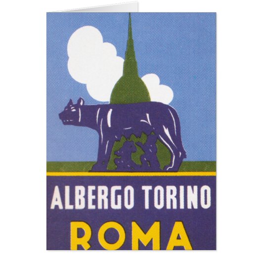 Albergo Torino Cards (Front)