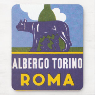 Albergo Torino Mouse Pad