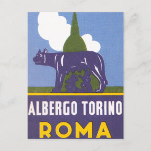 Albergo Torino Postcard