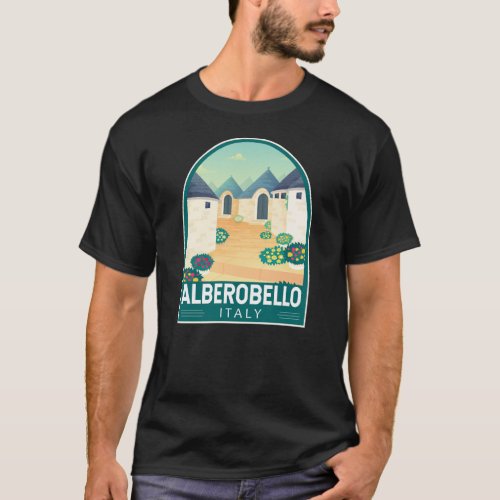 Alberobello Italy  Travel Art Vintage T_Shirt