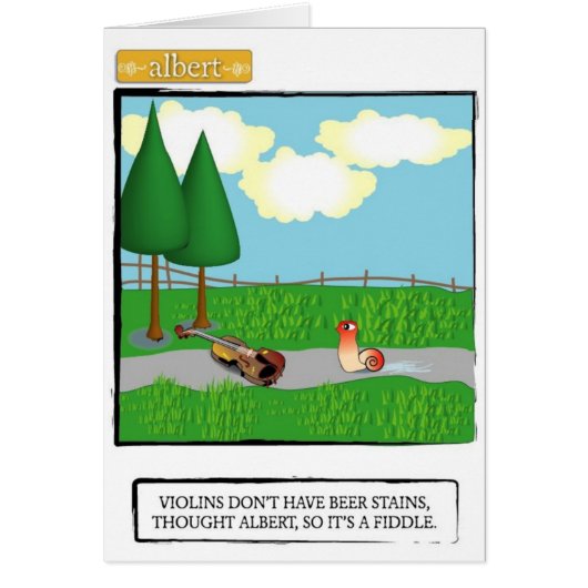 albert and fiddle cards (Front)