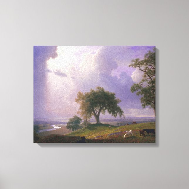 Albert Bierstadt California Spring Canvas Print (Front)
