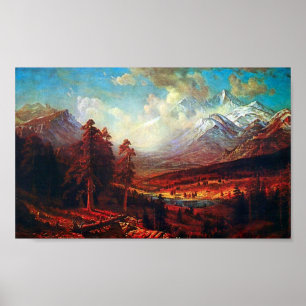 Albert Bierstadt-Estes Park Poster