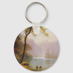 Albert Bierstadt, Kerns River Valley California Keychain