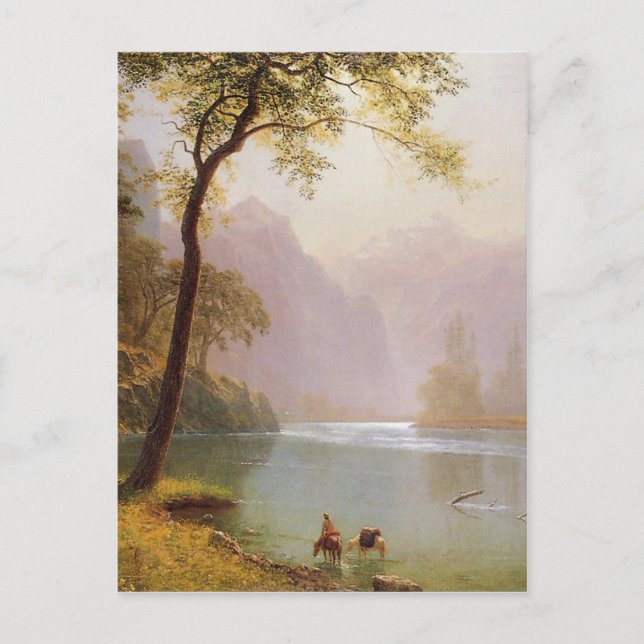 Albert Bierstadt, Kerns River Valley California Postcard (Front)