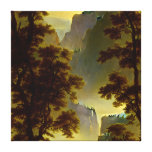 Albert Bierstadt - Looking Down Yosemite Valley Canvas Print