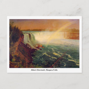 Albert Bierstadt, Niagara Falls. Postcard