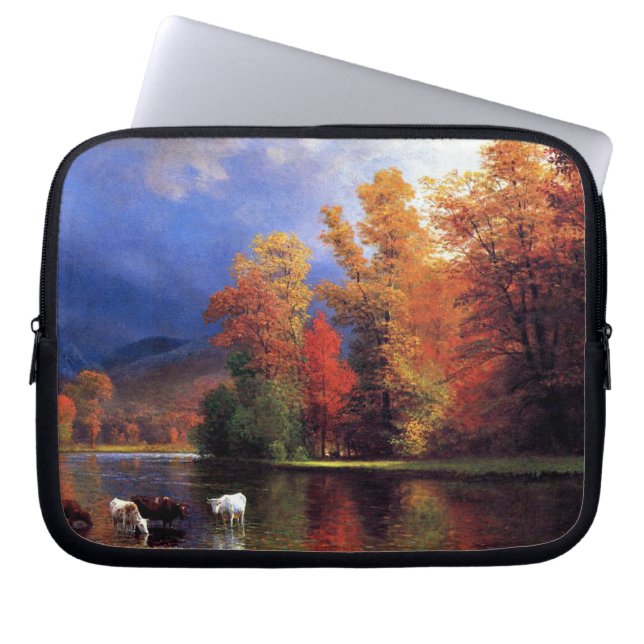Albert Bierstadt - On the Saco Laptop Sleeve (Front)