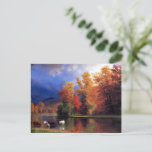 Albert Bierstadt - On the Saco Postcard