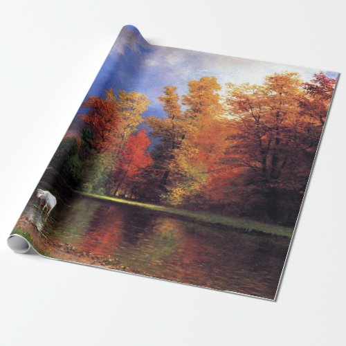 Albert Bierstadt _ On the Saco Wrapping Paper