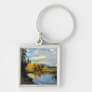 Albert Bierstadt Outlet at Lake Tahoe Keychain