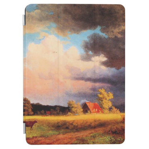 Albert Bierstadt painting, Bavarian Landscape iPad Air Cover