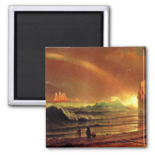 Albert Bierstadt painting, The Golden Gate Magnet