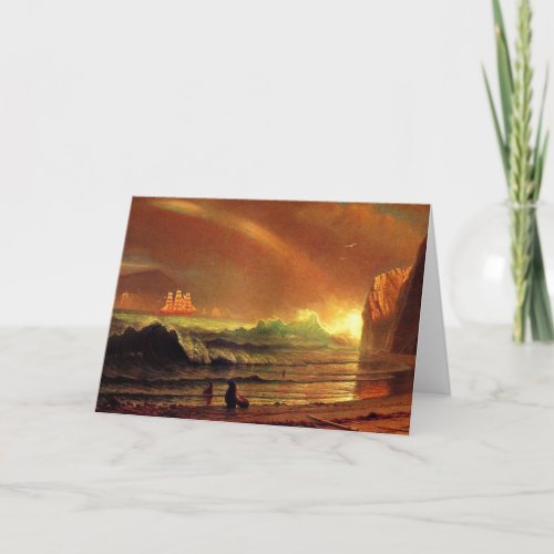 Albert Bierstadt painting The Golden Gate Magnet Card