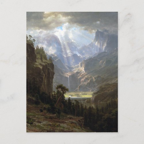 Albert Bierstadt_Rocky Mountains Landers Peak Postcard