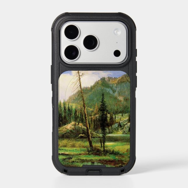 Albert Bierstadt - Sierra Nevada Mountains, Otterbox iPhone Case (Back)