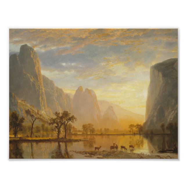 Albert Bierstadt - Valley of the Yosemite Photo Print (Front)