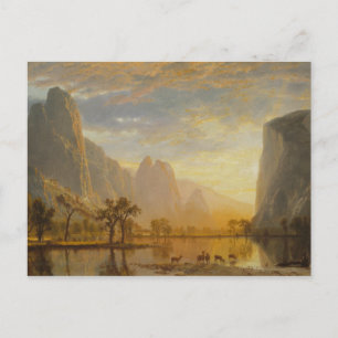 Albert Bierstadt - Valley of the Yosemite Postcard