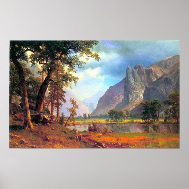 Albert Bierstadt-Yosemite Valley 2 Poster (Front)
