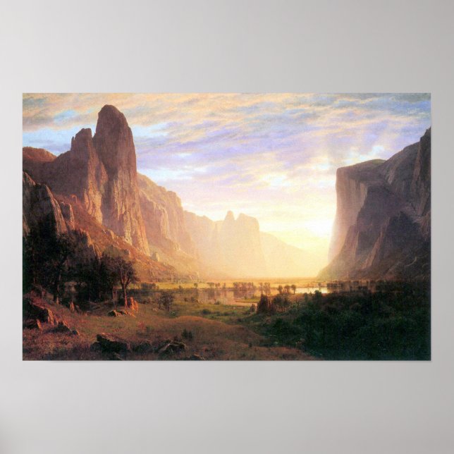 Albert Bierstadt-Yosemite Valley 3 Poster (Front)