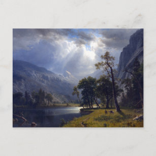 Albert Bierstadt Yosemite Valley Postcard