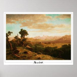 Albert Bierstadt Zedign Art Poster #14