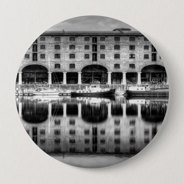 Albert Dock Liverpool Button (Front)