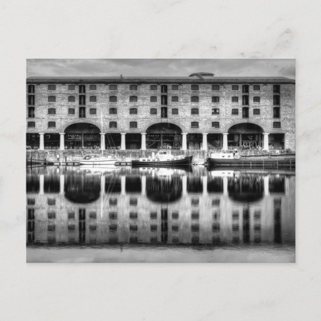 Albert Dock Liverpool  Postcard (Front)